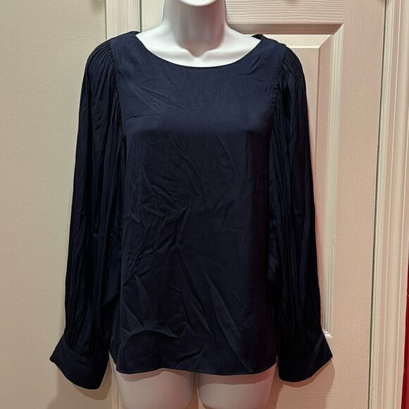 Lilly Pulitzer The Maisel Blue Top Size S - Picture 3 of 16